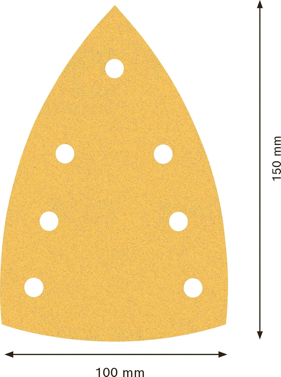 Bosch Professional 10X Expert C470 Sandpaper (For Hardwood, Paint on Wood, 100X150 Mm, Grit 120, Accessories Multi Sander) image number 3