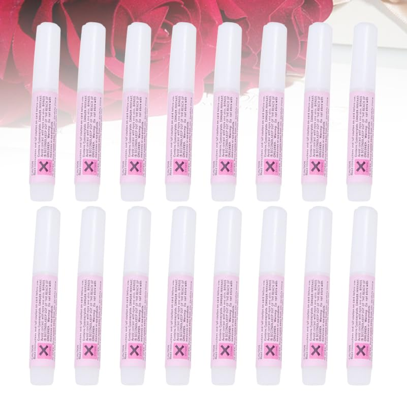 Biudeco 50Pcs Mini Nail Glue 2G Strong Adhesion Nail Bond Glue for Press on Art Tips Manicure Salon Home Use image number 6