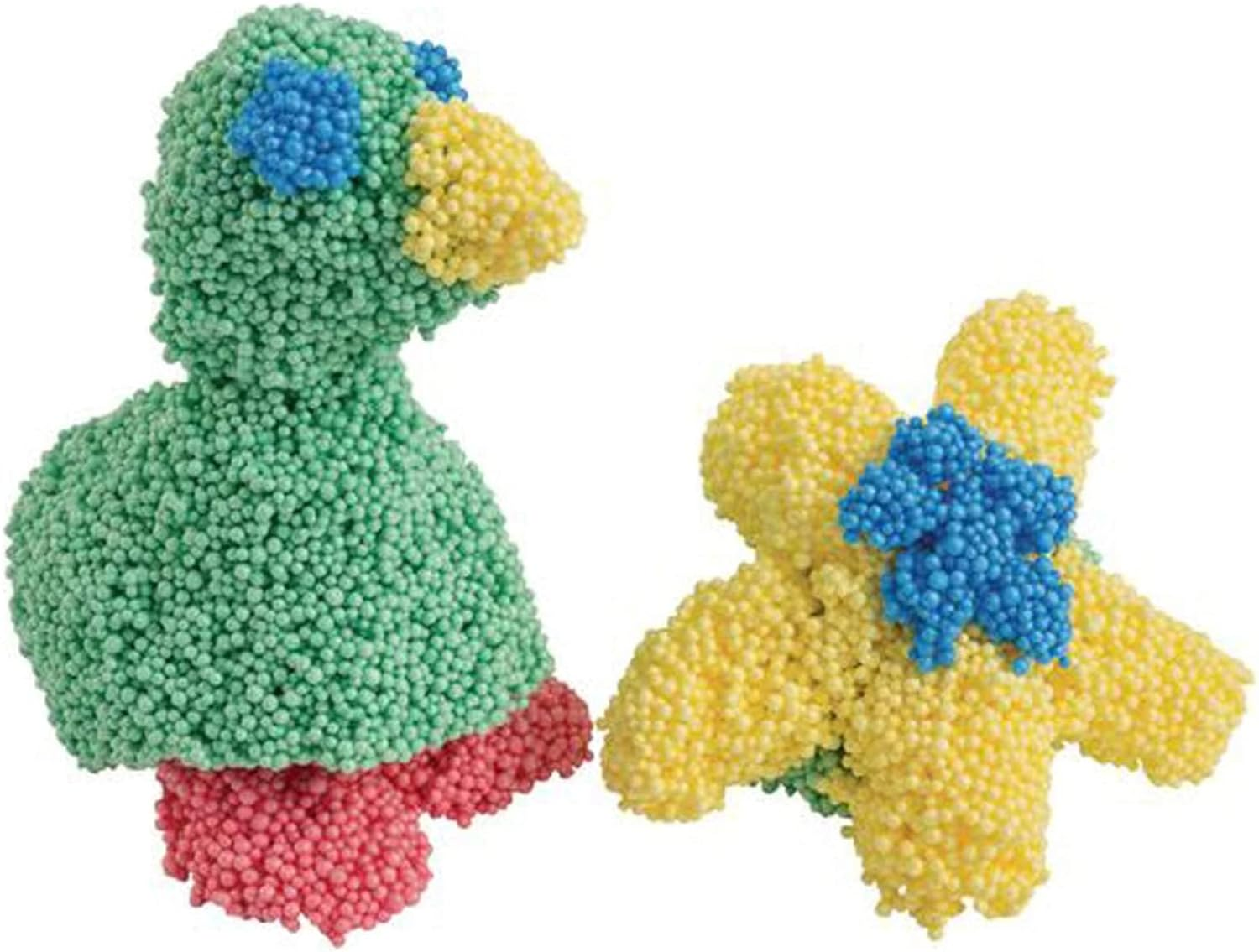 Mikoom Floam 6 Colors Fun Foam for Toddlers Giant Foam Clay image number 1