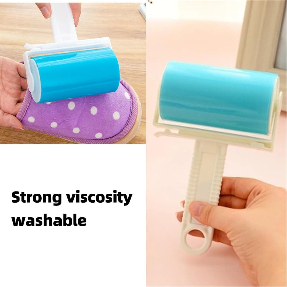 Sticky Lint Roller Pet Hair Remover Reusable Washable for Car Seats,Furniture & Debris 17&times;10Cm image number 5