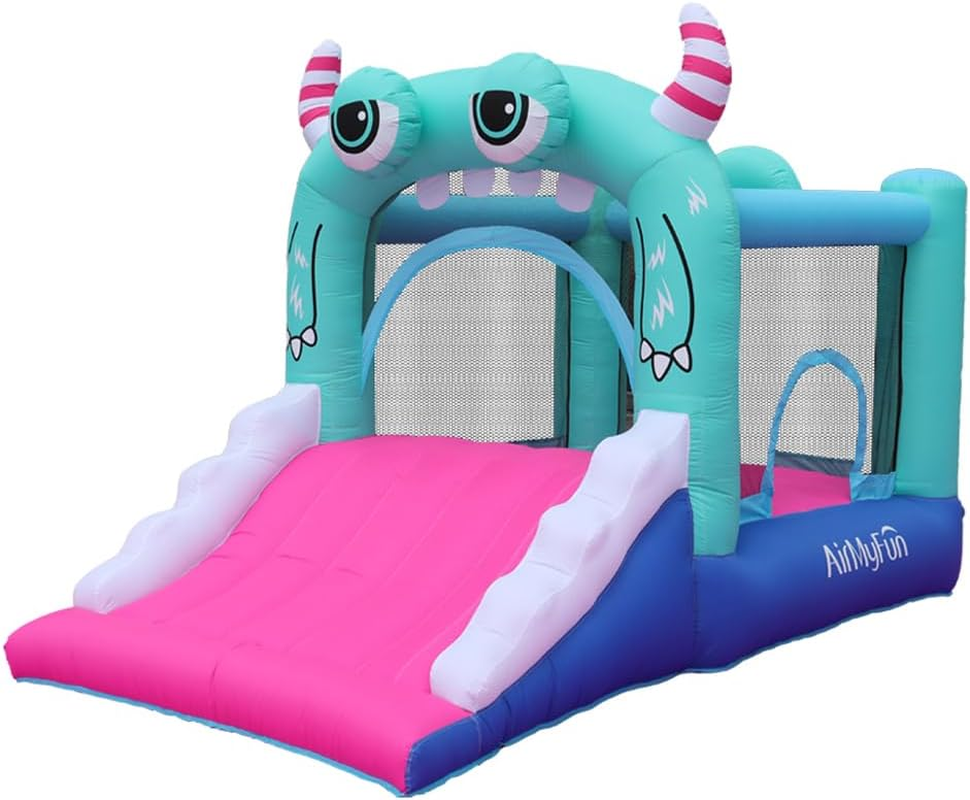 Inflatable Bounce House for Kids, Wide Slide & Jumping Inflatable Bouncer - Airmyfun Toddler Bounce House with Blower for Kids 2-12 Use Fun Indoor&Outdoor image number 6