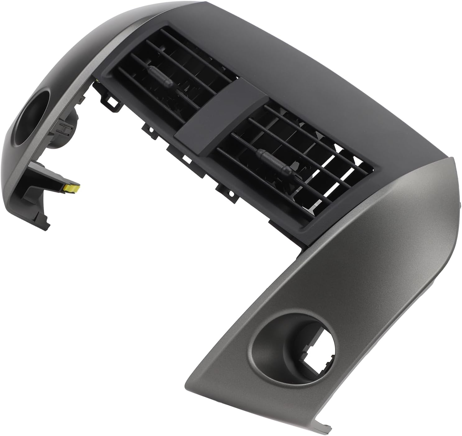 Center Dash A/C Heater Air Vent Cover Trim Bezel Hazard Switch 55670 42050, 55412 42060 B1, Dashboard AC Outlet Air Vent Panel for RAV4 2006-2012, Fresh Air Dustproof image number 6