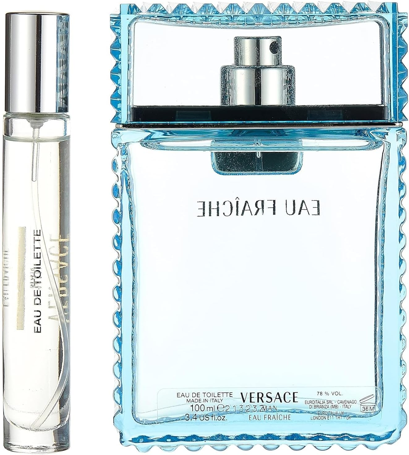 Versace Man Eau Fraiche Eau De Toilette Spray 3 Piece Gift Set for Men image number 1