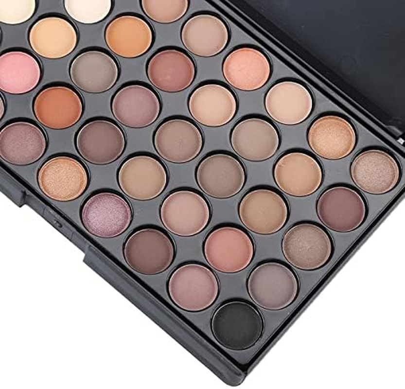 Beauty Glazed Eyeshadow Palette 40 Color Matte Eyeshadow Palette Glitter Eye Shadow Waterproof Long Lasting Make up Pallet Shimmer Fashion Women Beauty Eyes Beauty Glazed Palette(France) image number 3