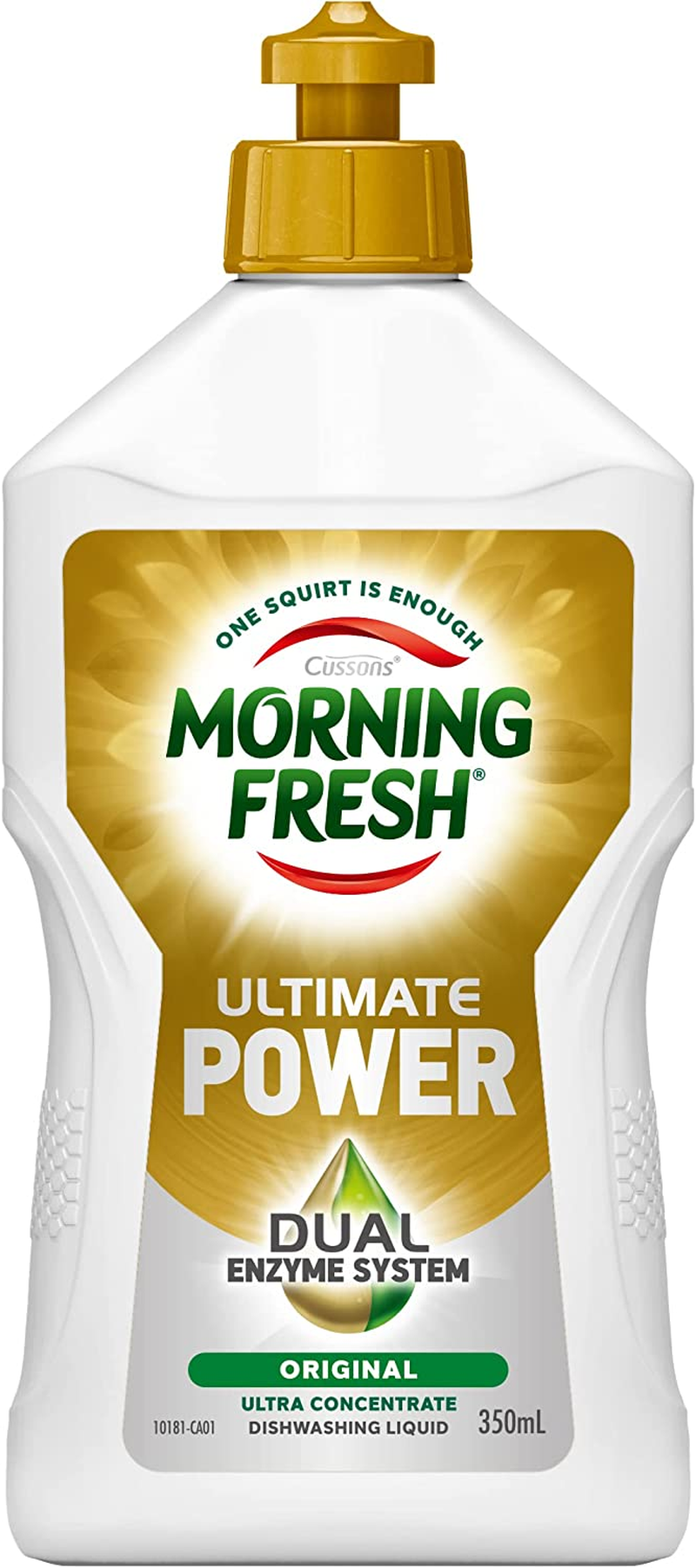 Morning Fresh Ultimate Original Dishwashing Liquid, 350 Ml (Pack of 12) image number 2
