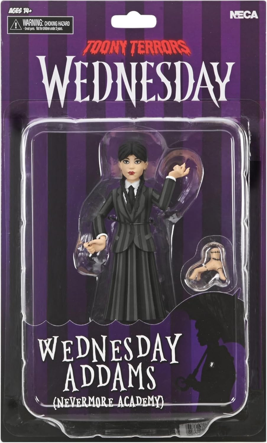 Wednesday Addams Nevermore Toony Terrors - 6&rdquo; Scale Action Figure - Wednesday - NECA Collectibles image number 1