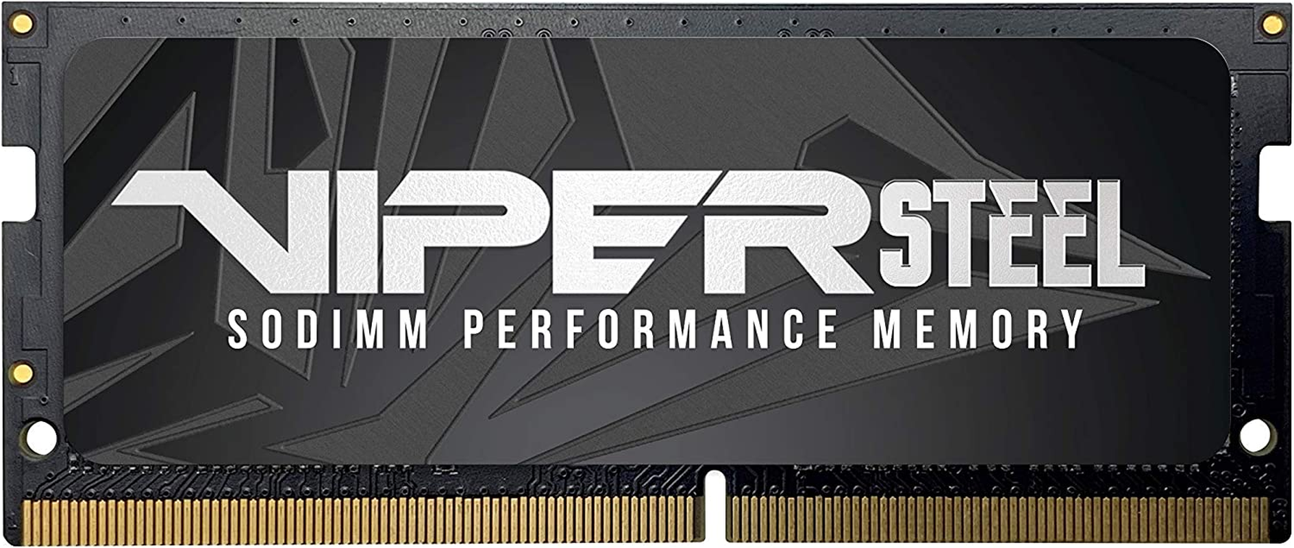 Patriot Viper Steel DDR4 16GB 2666Mhz (PC4-21300) CL18 SODIMM Single Module PC Memory - PVS416G266C8S