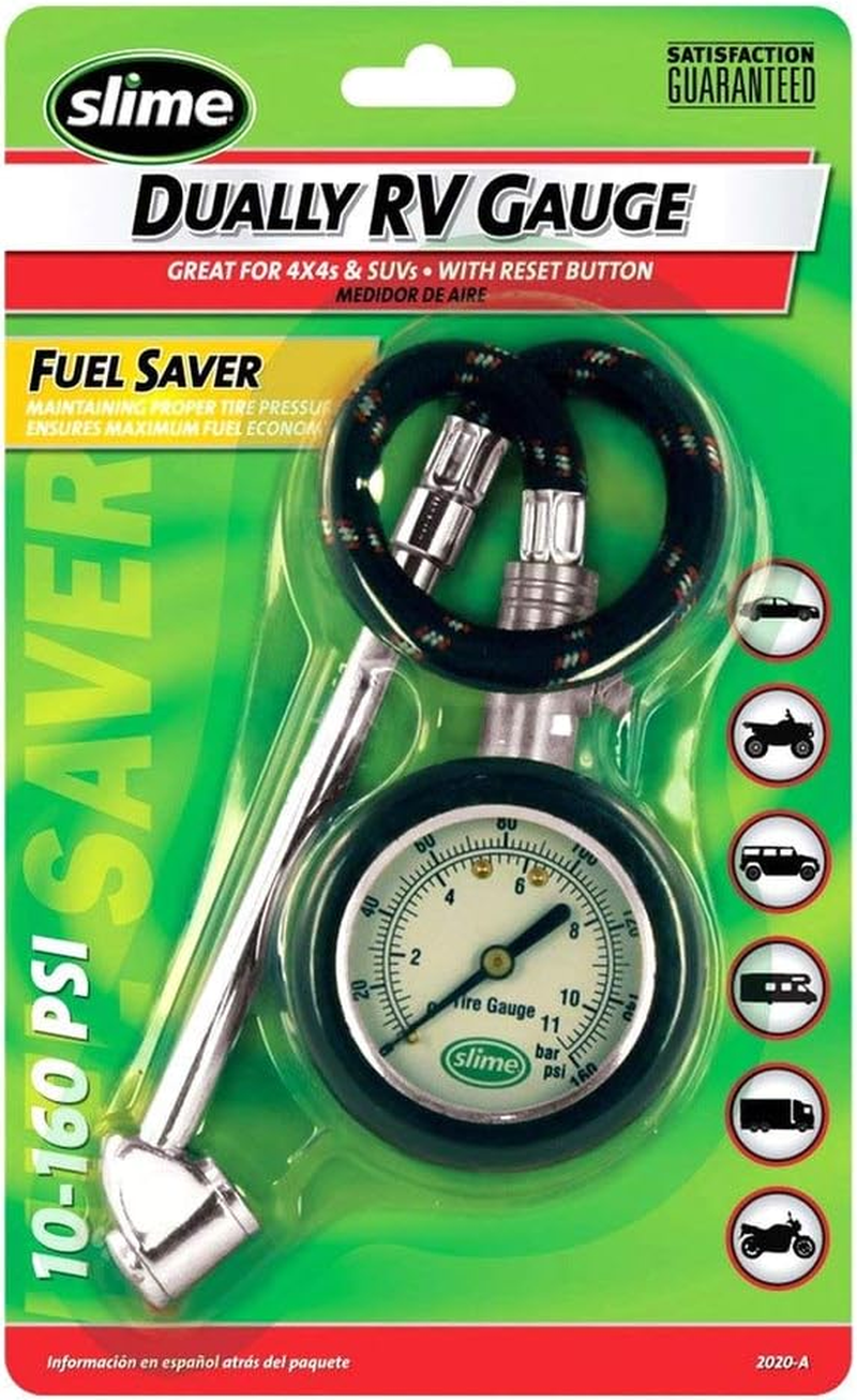 Slime 5-60 Psi Large Face Dial Tire Gauge image number 3