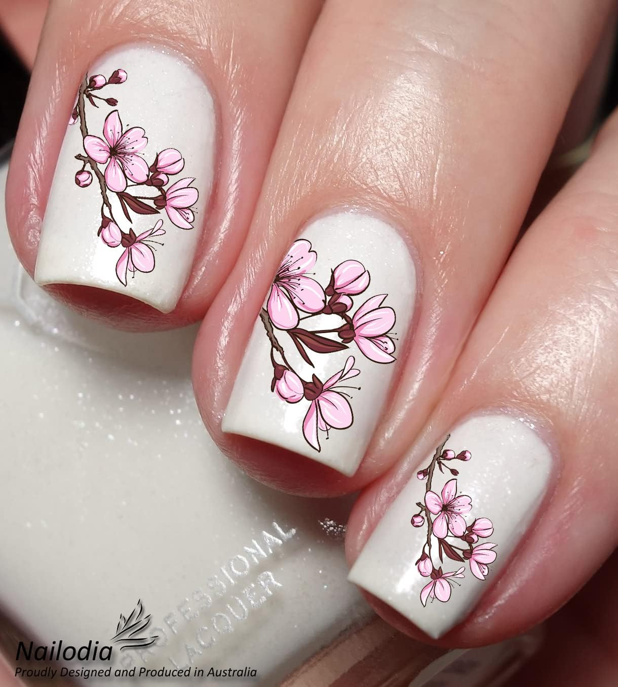 Cherry Blossom & Tree Nail Art Decal Sticker