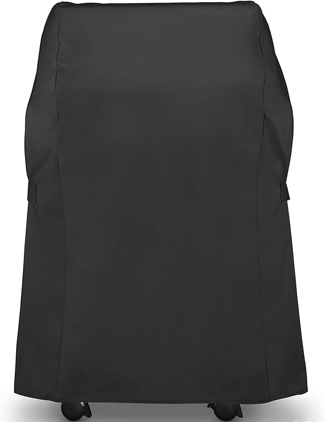 Kettle Grill Cover, Weatherproof 420D Oxford Charcoal Grill Tarpaulin, round Gas Grill Cover, Protective Cover for Weber, Universal (Diameter 77 X 90 Cm)