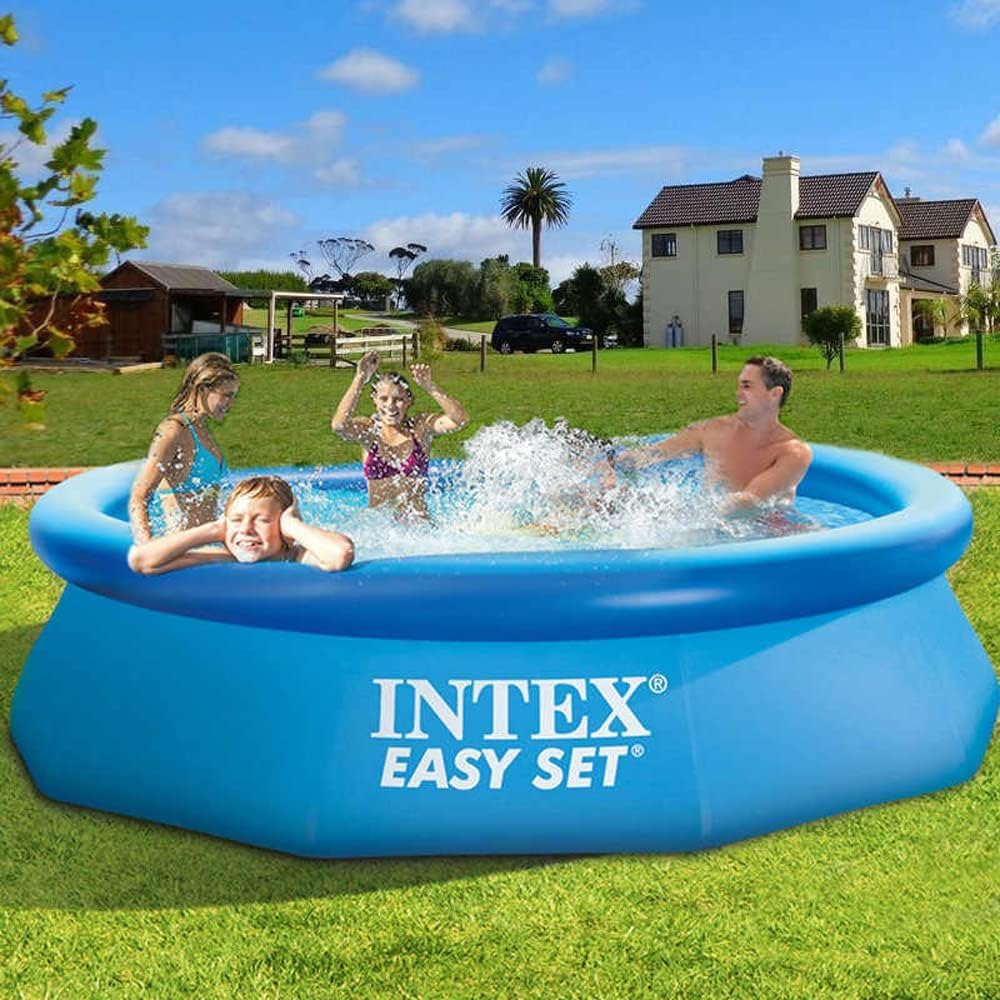 Intex 28122UK Easy Set Pool Set (10 Feet), Blue image number 2