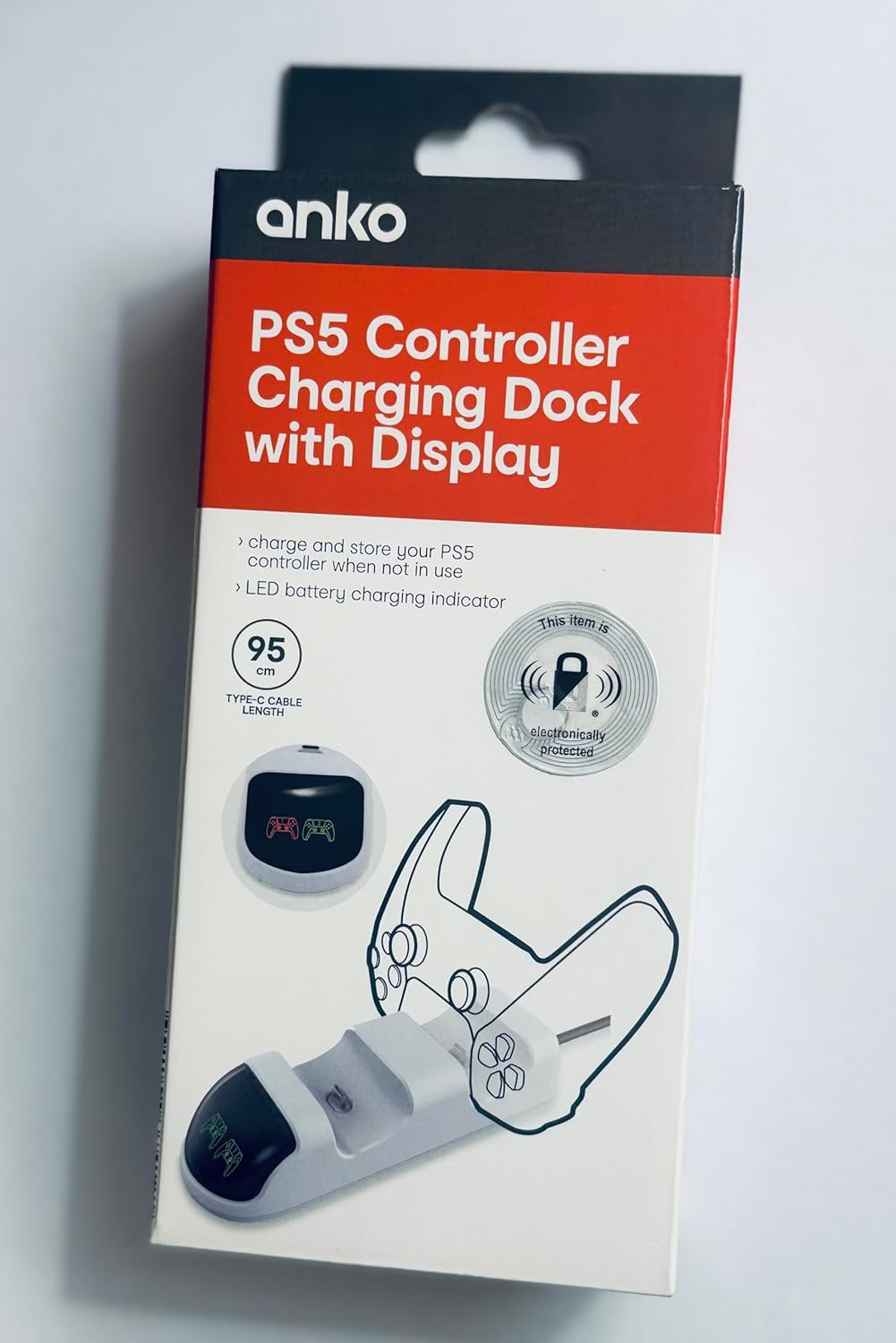 PS5 Controller Charging Dock with Display