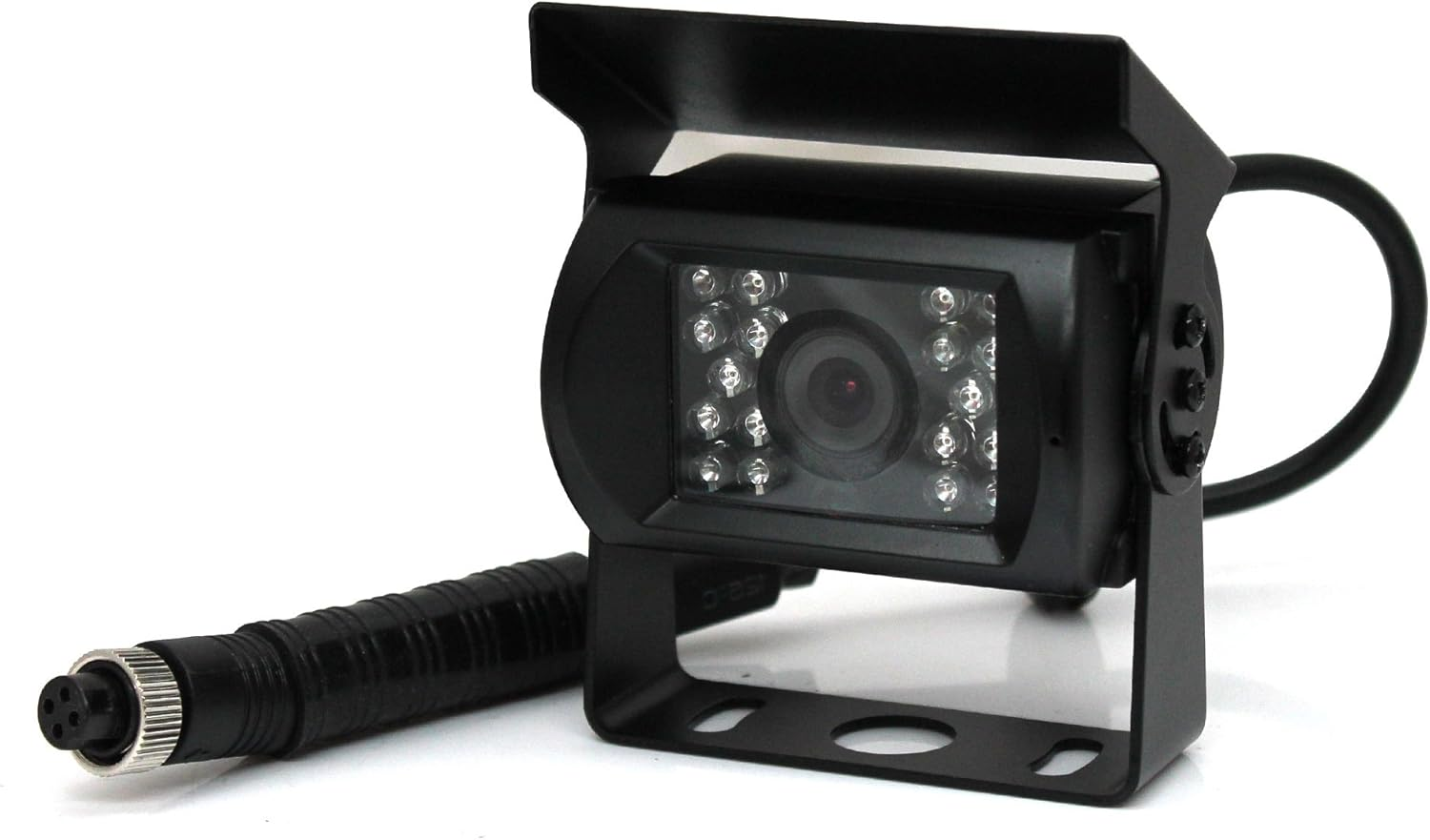 Elinz Reverse Reversing Camera Cam Rearview for Truck Caravan, CCD 4 PIN Heavy Duty, 600TVL, 120&deg; Viewing Angle, 12V 24V, IR Night Vision, with 10M Cable, 2 Years Warranty image number 1