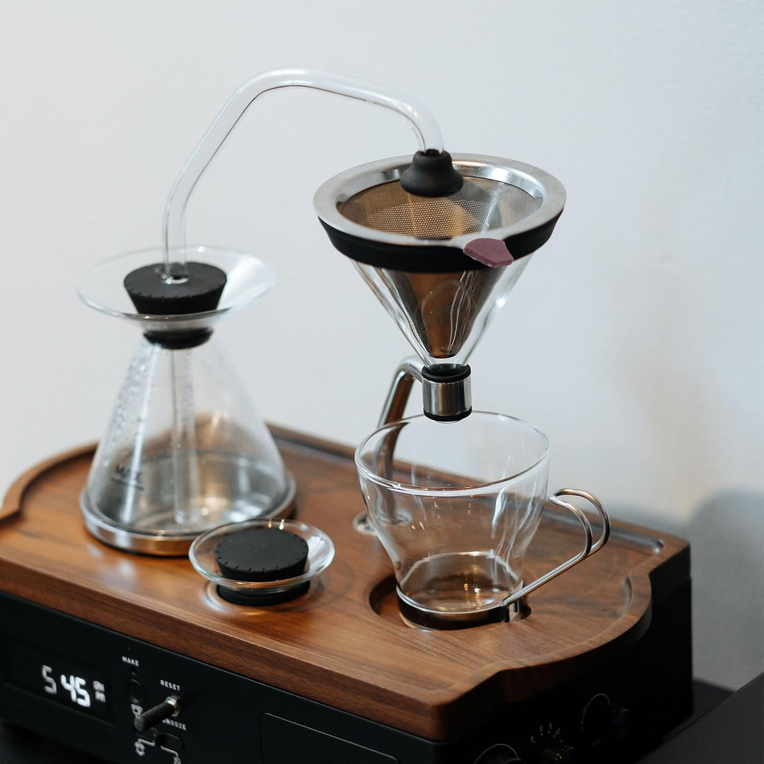 Ipetboom Stainless Steel Coffee Filter Tea Dripper Steel Mesh Cups Home Cafe Shop Use Random Style image number 6