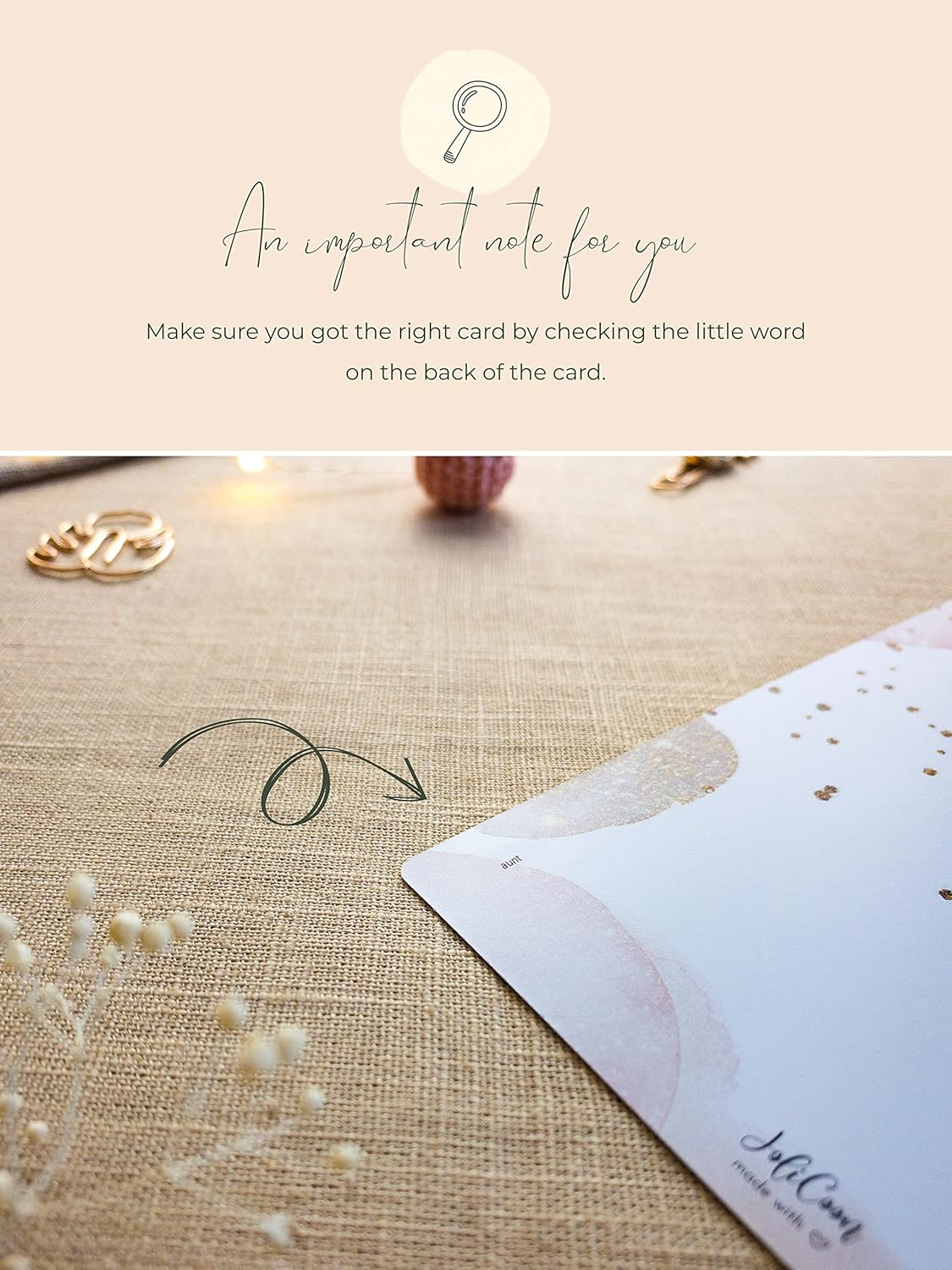 Joli Coon Pregnancy Announcement Scratch off Cards - You Are Going to Be an Aunt - Auntie Pregnancy Scratch off Announcement image number 4