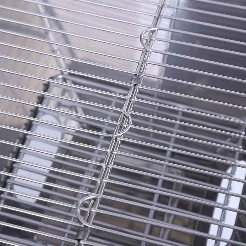 Fire Pit Charcoal BBQ Grill Camping Cooking Outdoor Portable Stainless Steel Stove image number 2