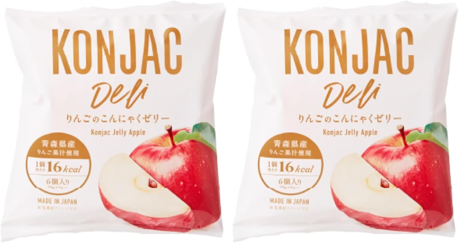 Iafoods Konjac Apple Jelly Candy 23 G (Pack of 12) image number 1