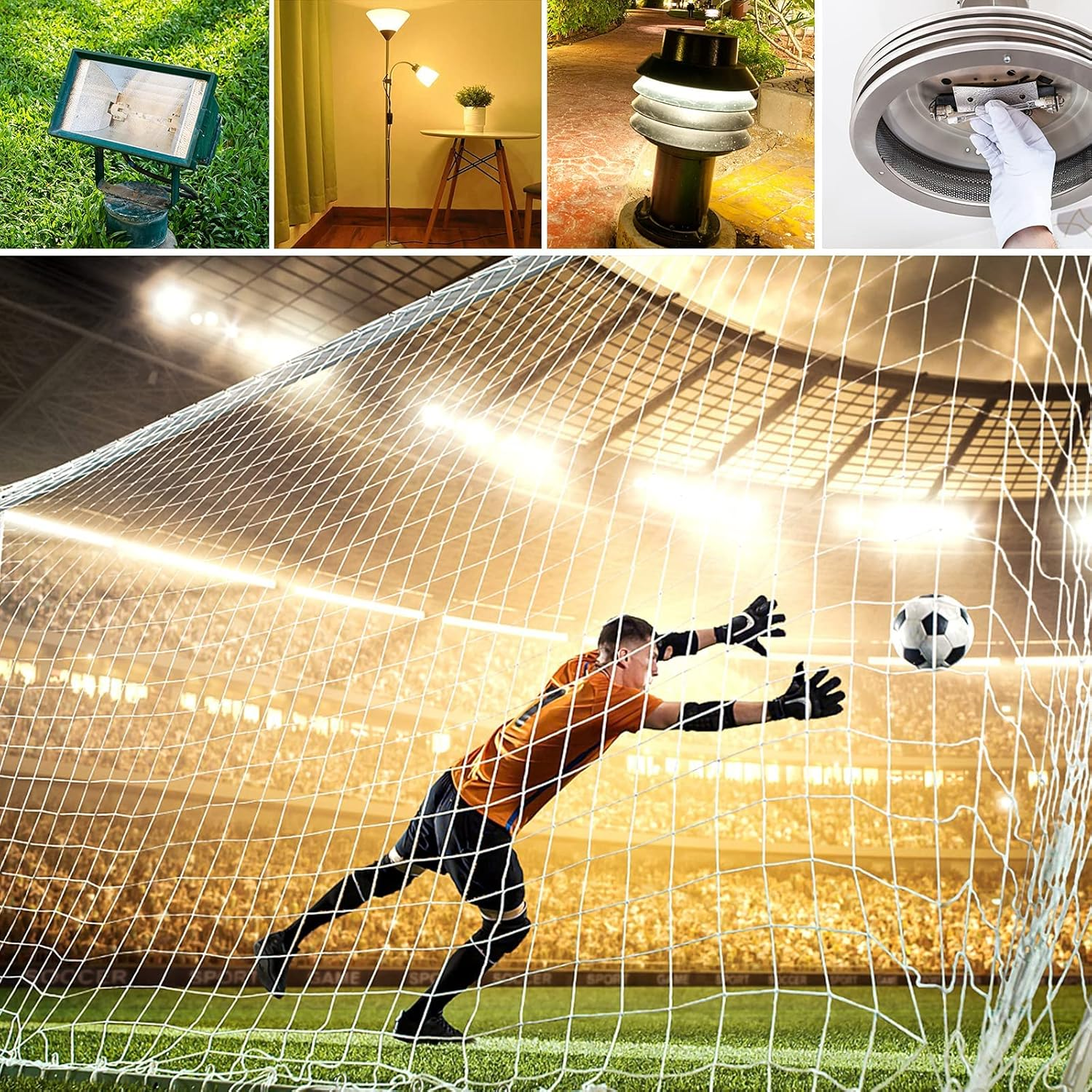 Jaenmsa R7S Halogen Light Bulb 118 Mm 150 W 230 V, Pack of 5 Halogen Rod R7S 118 Mm, Halogen Bulb R7S Dimmable Halogen Lamp for Construction Spotlights, Work Landscape Lighting, Living Room Lights image number 6