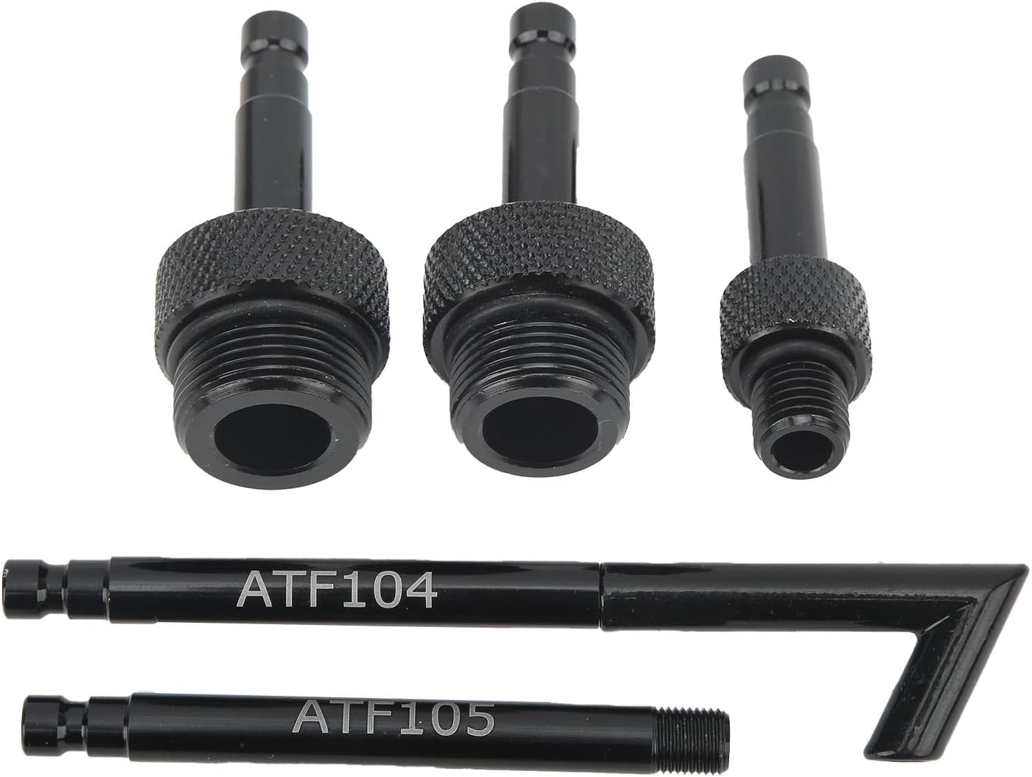 5Pcs ATF Filler Adapters Set, VAS6262-1, VAS6262-2, VAG1924-1, VAS5162-1, 722.9, ATF Automatic Transmission Fluid Oil Filler Adapters image number 5