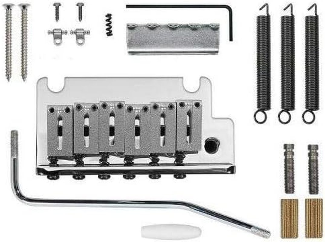 Fender American Series Stratocaster Tremolo Bridge Assembly - Chrome image number 1