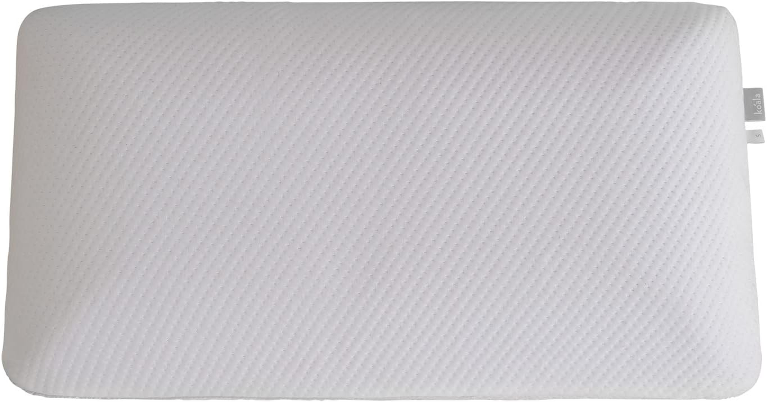 The Koala Pillow Certipur-Us Memory Foam, Flippable Medium-Firm to Firm Neck Support for Side and Back Sleepers with Washable Pillowcase image number 5