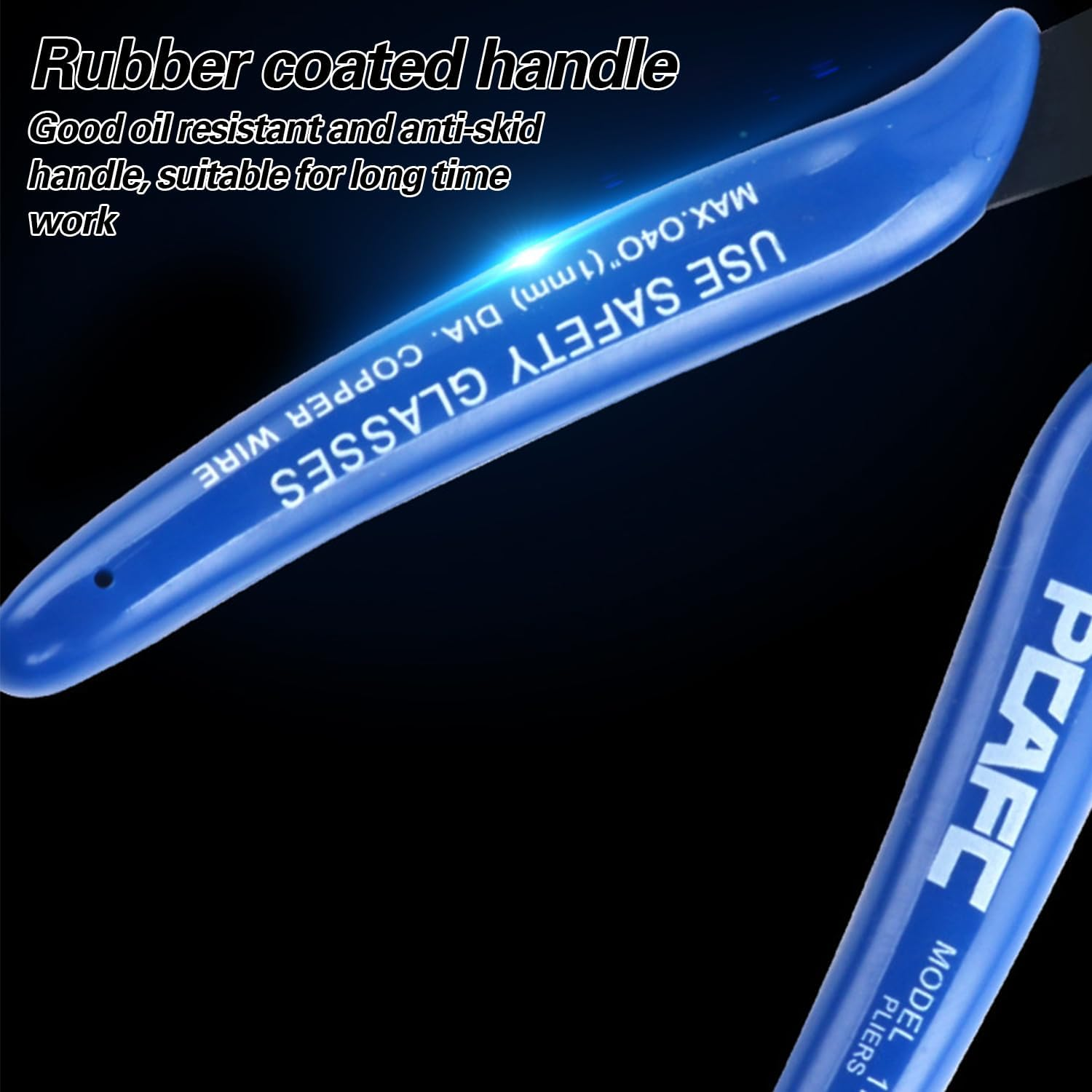 Flush Cutters - Flush Cut Side Cutter Pliers & Precision Wire Snips for Jewelry, Electronics & Crafts | Mini 170 Model with Spring-Loaded Design, Carbon Steel Blades image number 4