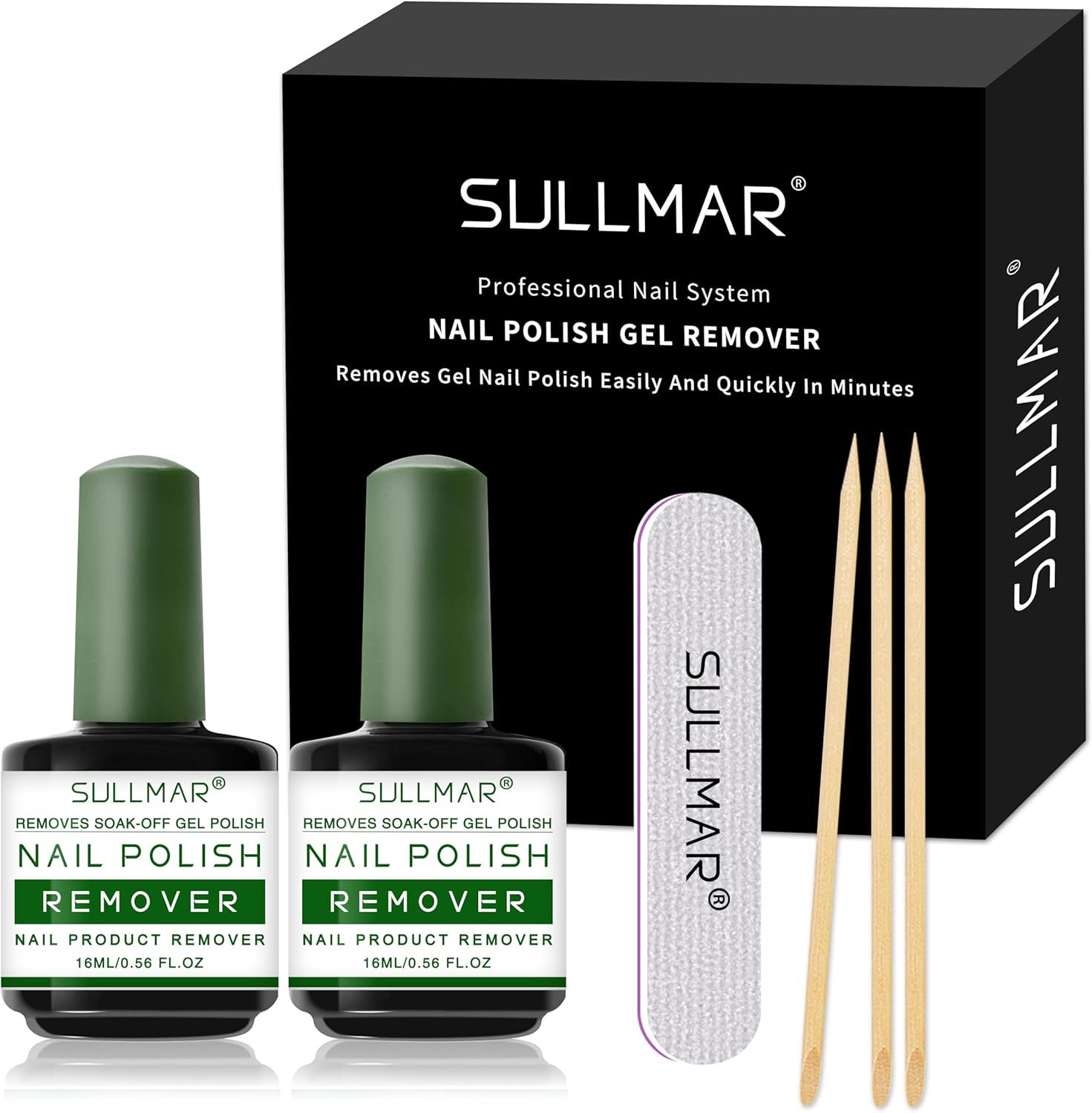 Nail Polish Remover for Nails 1-3 Minutes Easy and Quick Gel Remover for Nails Gel Nail Polish Remover Removedor De Esmalte Gel 15Ml