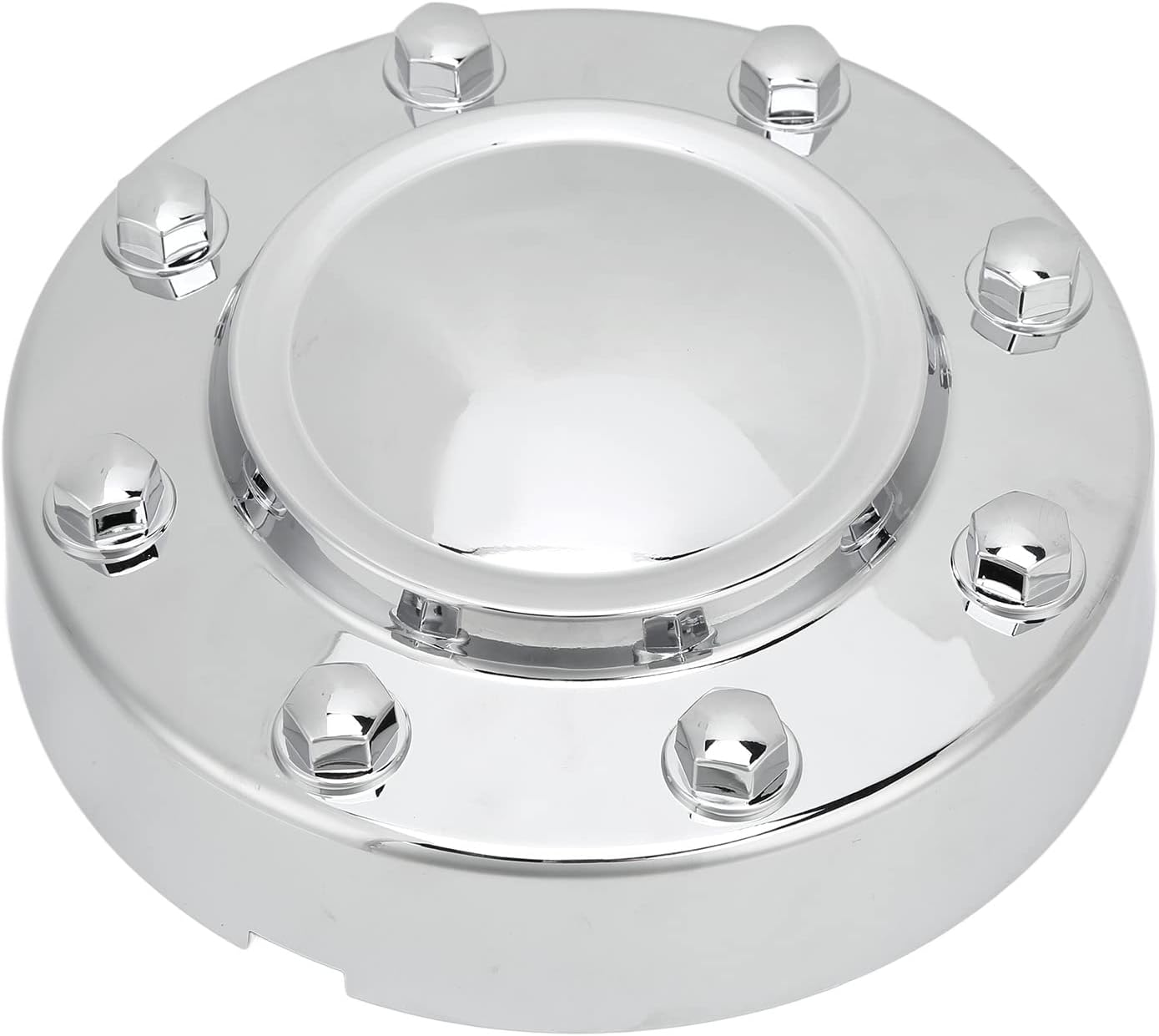 Dually Front Center Hub Cap Wheel Cover | Chrome Replacement for RAM 3500 2011 2012 2013 | High-Gloss ABS Chrome Plated | OE 68081010AB image number 2