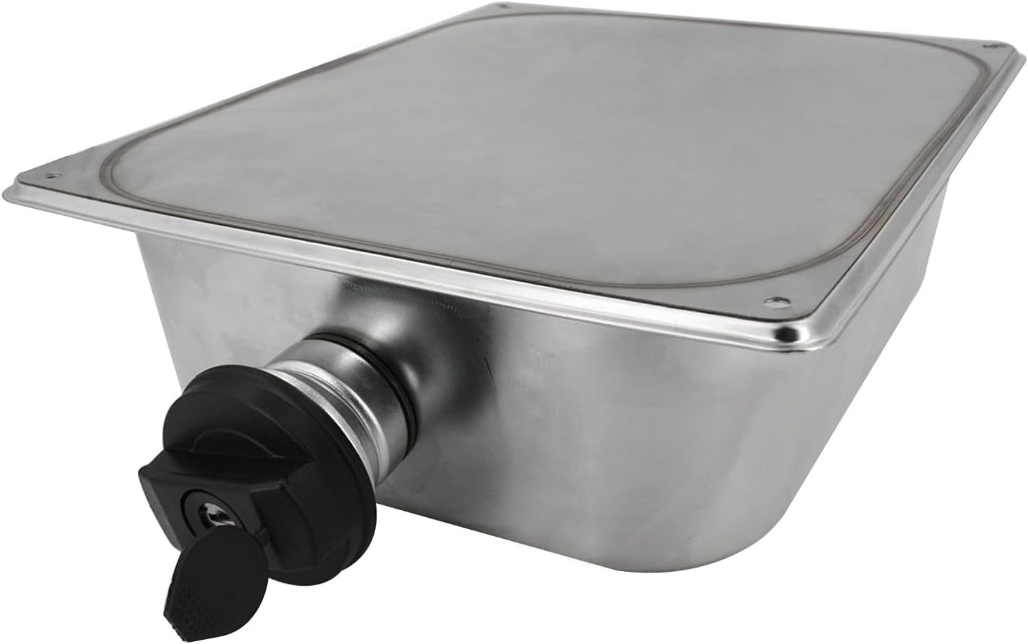 Acbbmns 8L Air Diesel Heater Fuel Tank with Lock and 2 Keys, Stainless Steel Petrol Fuel Tank for Cars Trucks