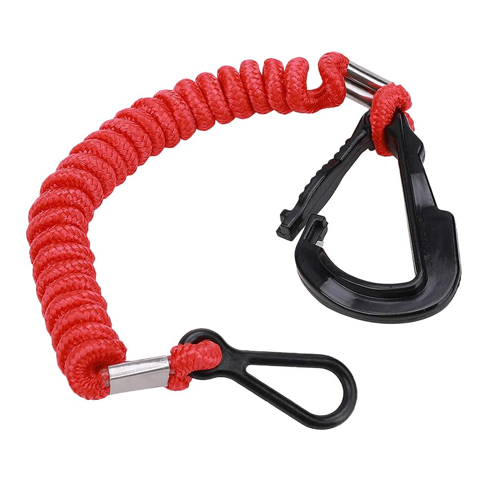 Vaguelly Lanyard 1Pc Kill Boat Engine Safety Cord Boat Engine Safety Rope Safety Cord for Boat Engine Boat Supplies Marine Supplies Abs image number 2