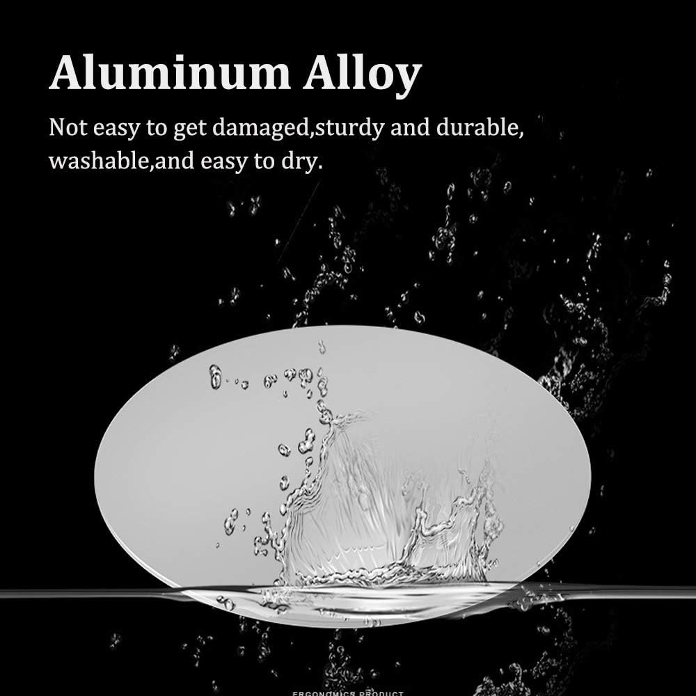 ONGHSD Silver Aluminum Alloy 360&deg; Rotation Monitor Swivel Base, Wide Compatibility, Stable Design, for Imac, Laptop, TV, and More image number 2