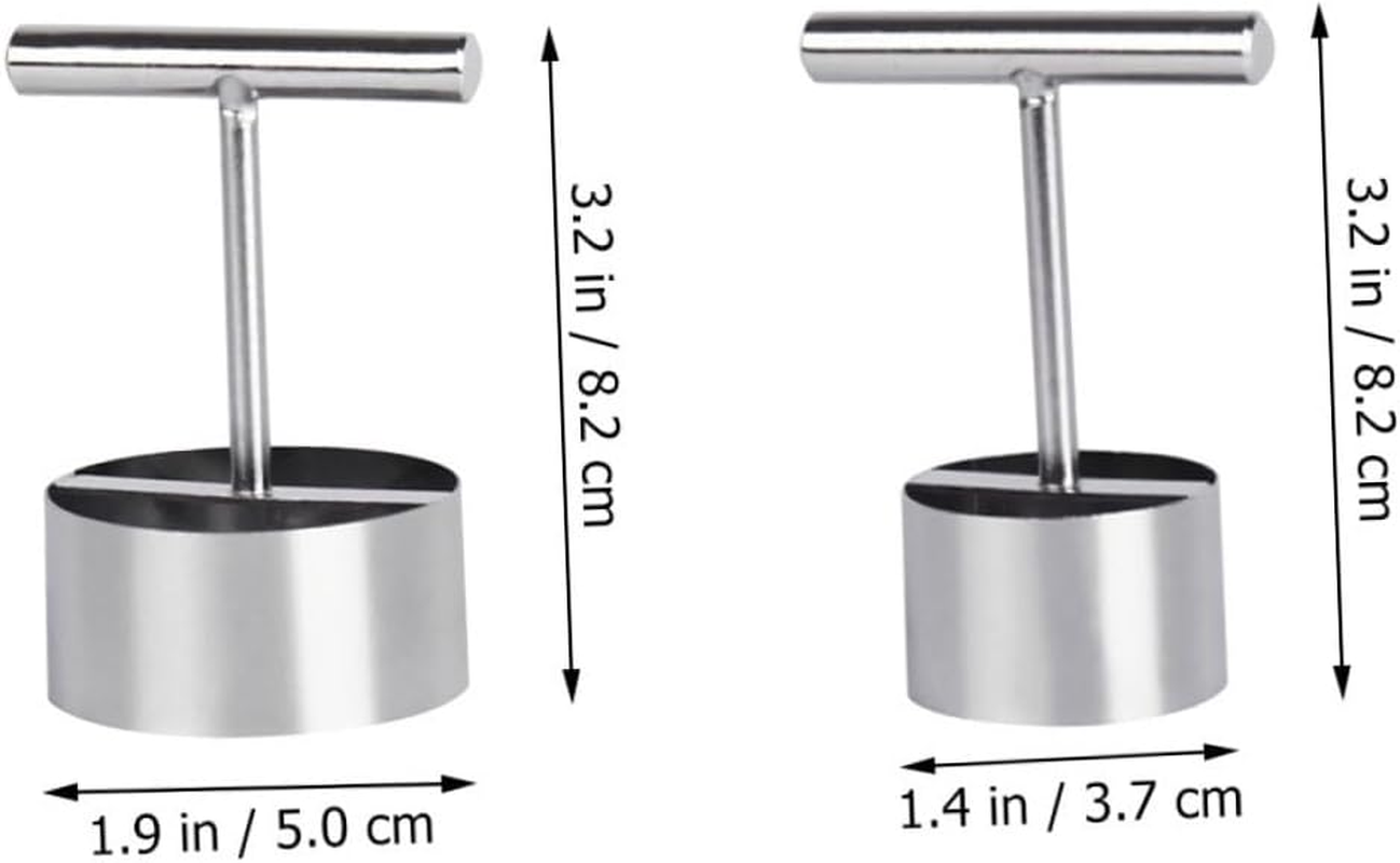 4Pcs Stainless Steel Fruit Core Remover Ergonomic Metal Pear Apple Corer Kitchen Supply Vegetable Remover with Sharp Easy-Clean Handles image number 6