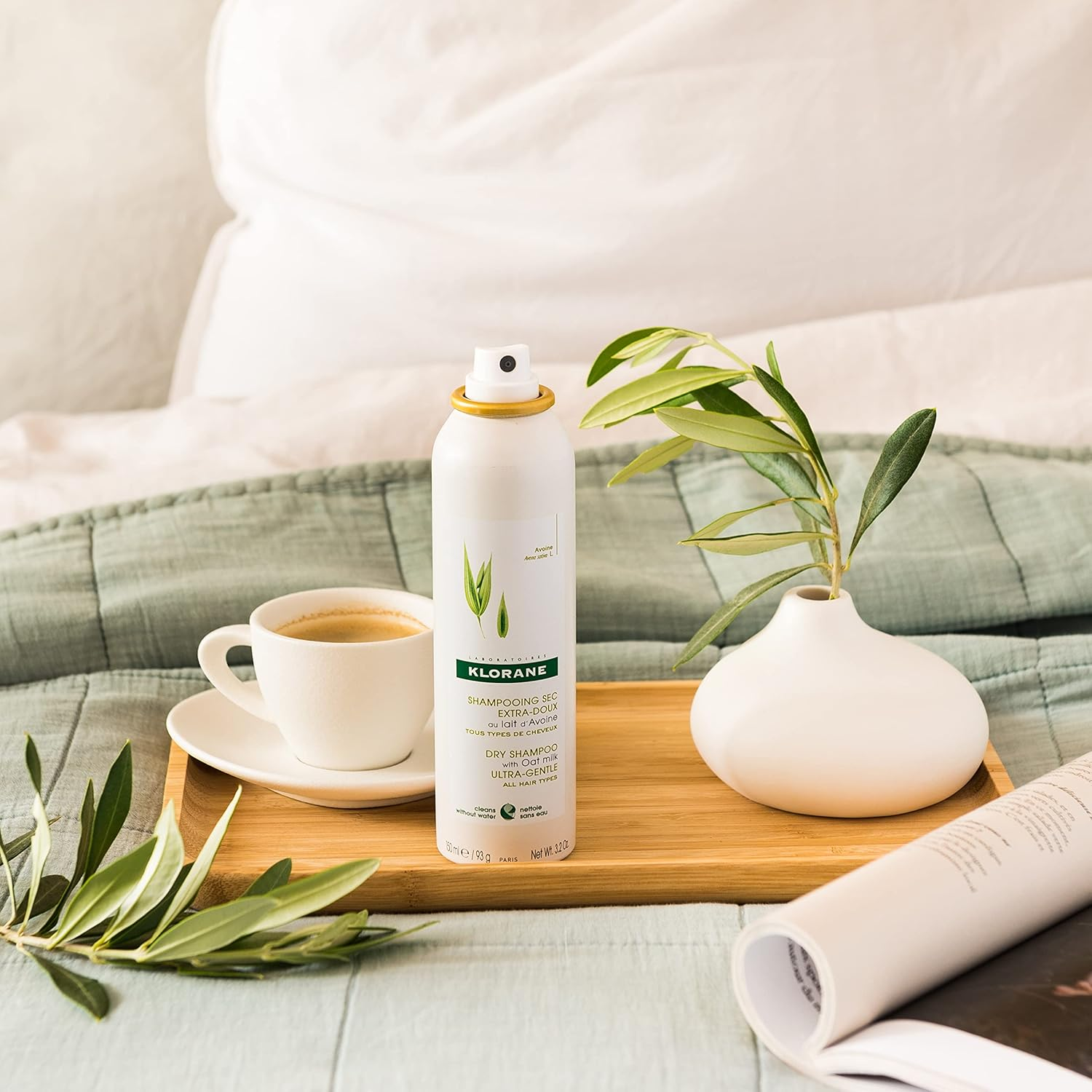 Klorane Oat Milk Dry Shampoo 150Ml - All Hair Types image number 5