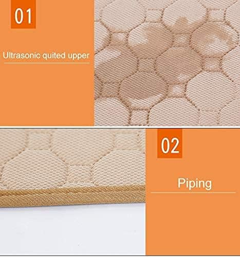 2 Pcs Guinea Pig Cage Liners - Washable Guinea Pig Pee Pads, Waterproof Reusable & anti Slip Guinea Pig Bedding Fast and Super Absorbent Pee Pad for Small Animals Rabbit Hamster Rat