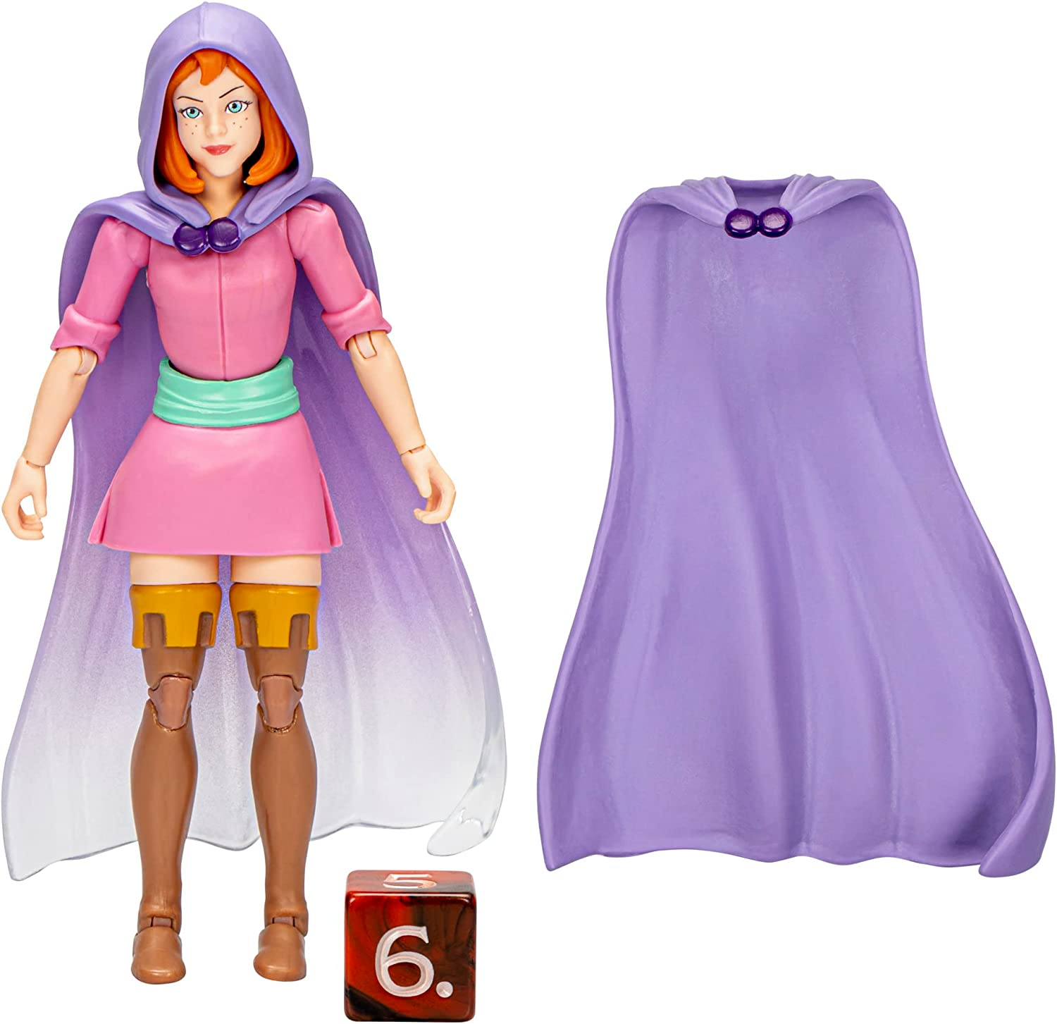Dungeons & Dragons Cartoon Classics 6-Inch-Scale Sheila Action Figure, D&D 80S Cartoon, Includes D6 from Exclusive D&D Dice Set image number 1