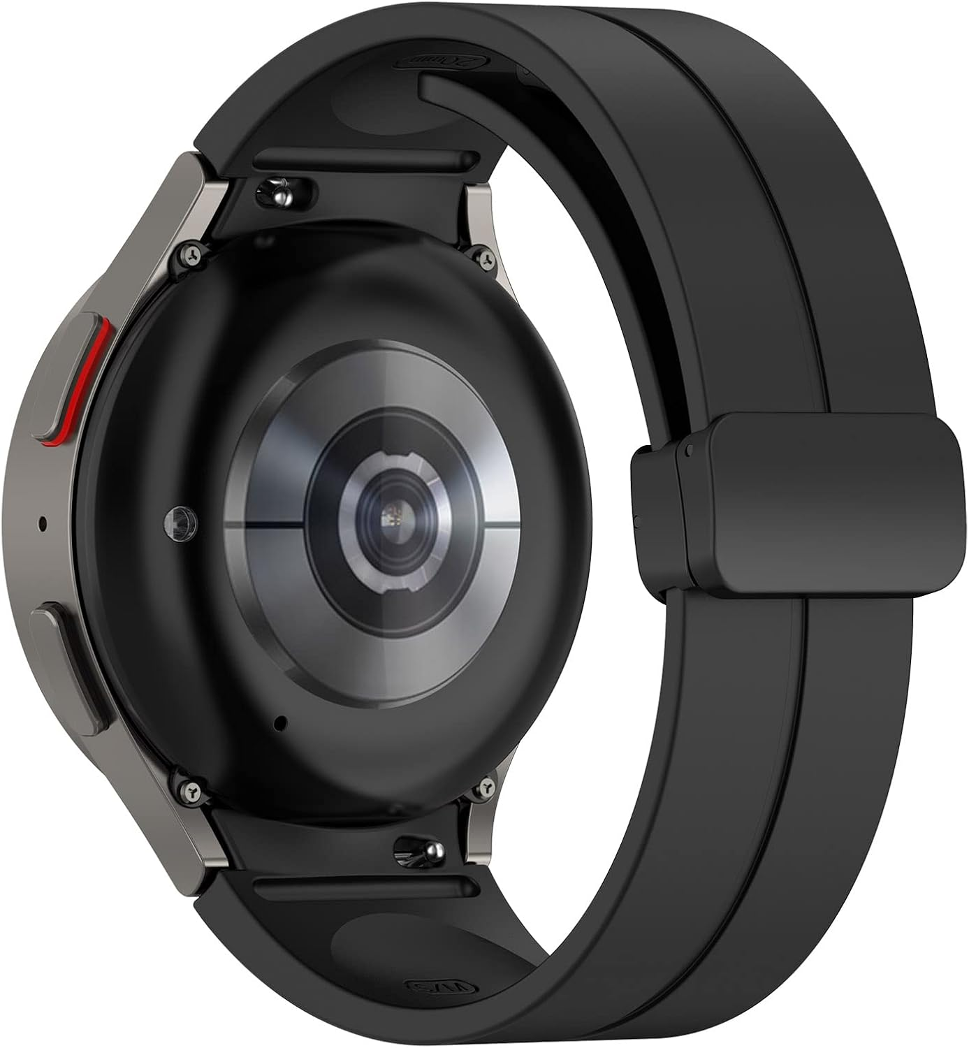 Reayou Magnetic Band for Samsung Galaxy Watch Fe,Watch 7/6/5/4(40/44Mm),6 Classic(43/47Mm),5 Pro(45Mm),4 Classic(42/46Mm),Soft Silicone Sport Bracelet Wristband Strap for Samsung Smartwatch