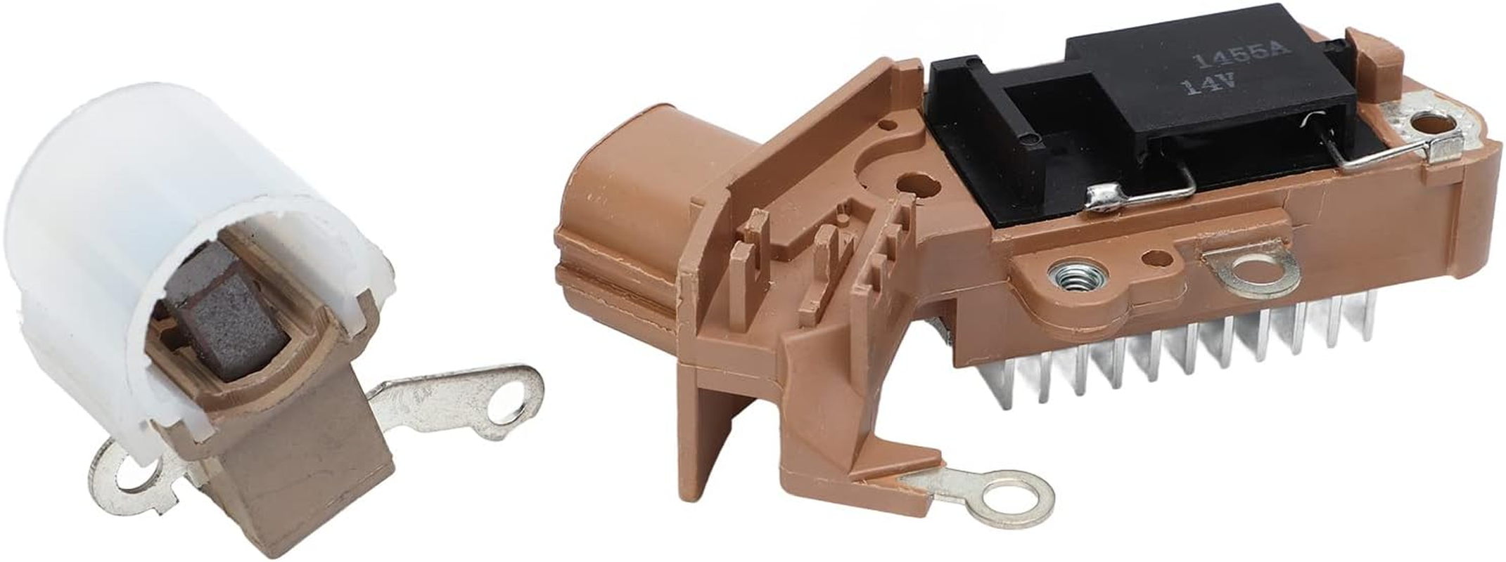 Tbest Alternator Brush Set,Alternator Rebuild Kit for Ahga81 Yaris,Yaris Voltage Regulator,Alternator Repair Kit,Alternator Voltage Regulator Brushes Kit 27700?75030 Rebuild Set for 1.5L 2006-2012 image number 4