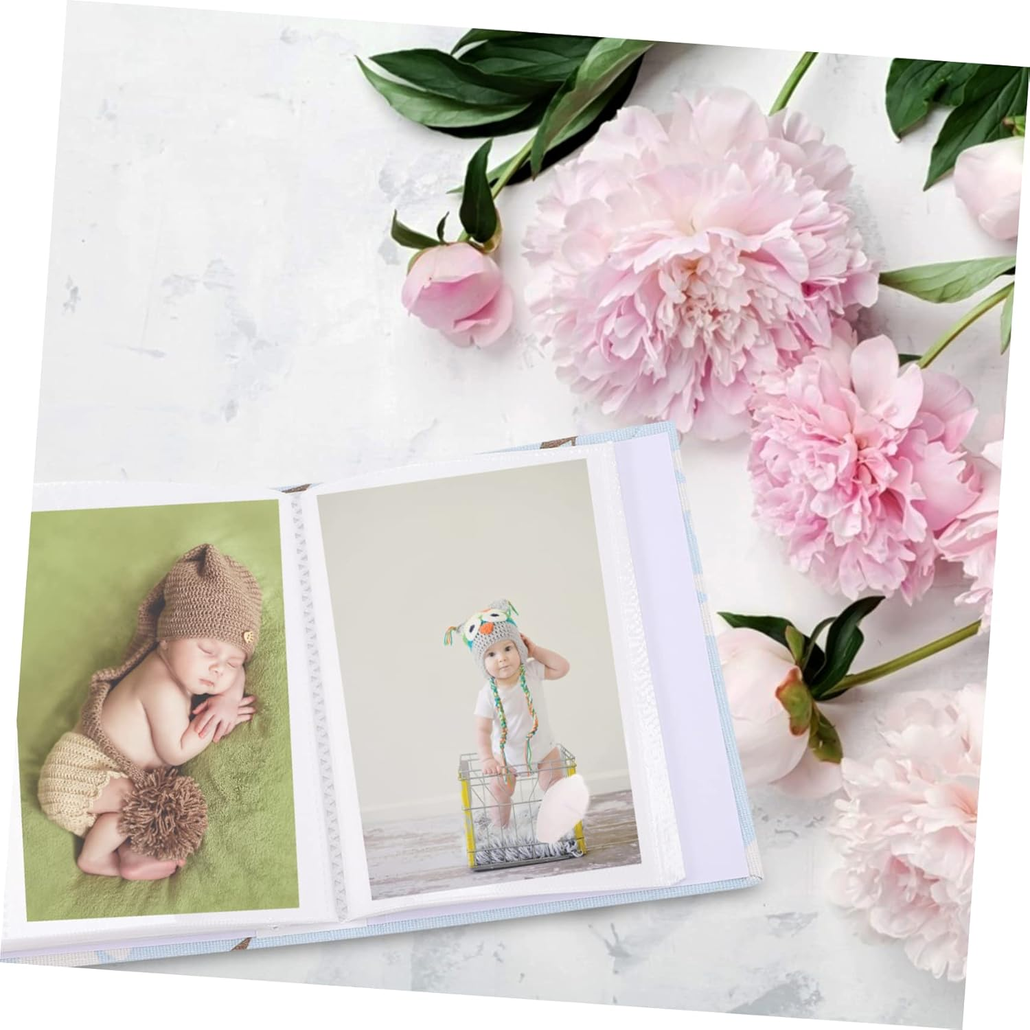 Vintage Photo Album Growth Manual Pages Design for Birthdays Weddings and Anniversaries Lightweight and Durable image number 5