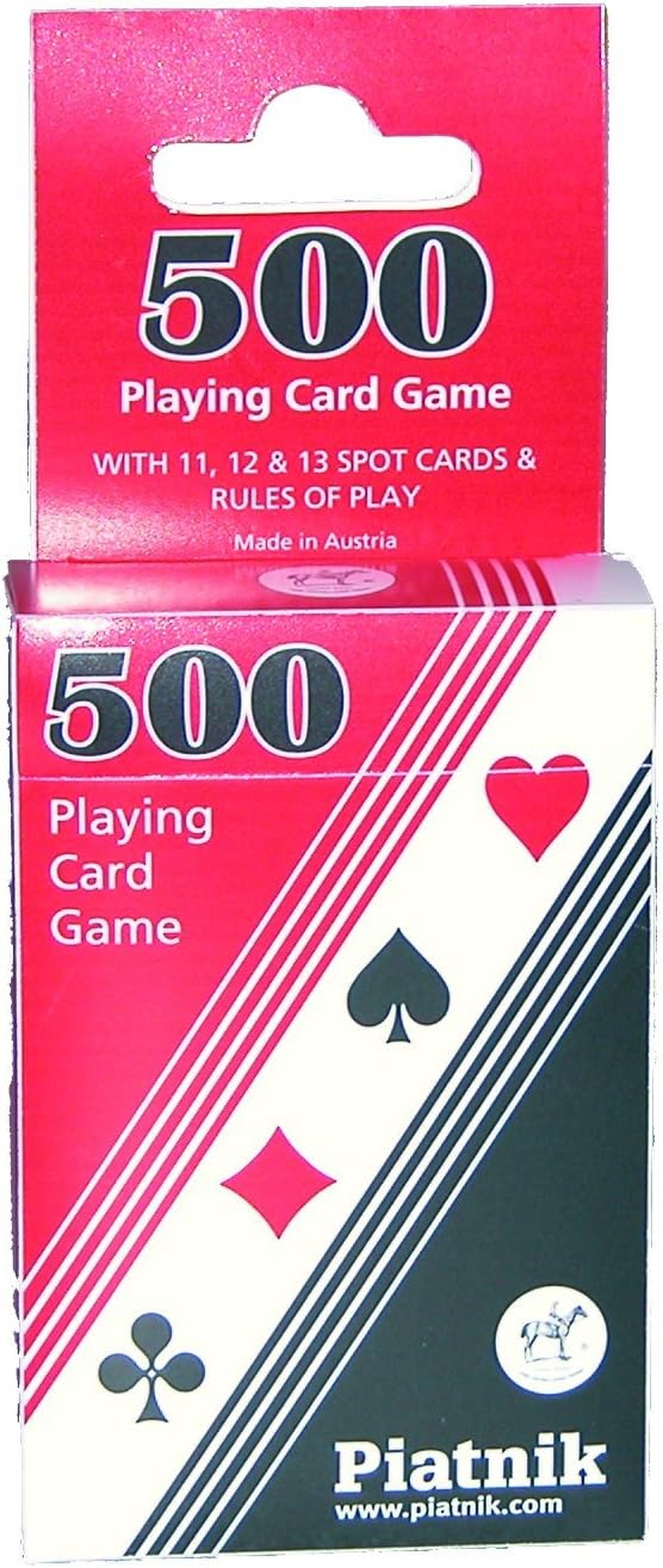 Piatnik 500 Playing Double Deck Playing Cards