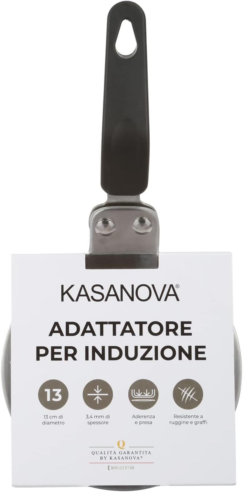 Kasanova Induction Adaptor Plate Cm13 with Handle image number 4