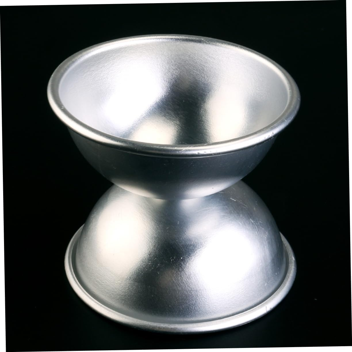 SEWACC 6Pcs Metal Bath Ball Mold for Making Bath Bombs for Soap Making and Reusable Shape Mold image number 5