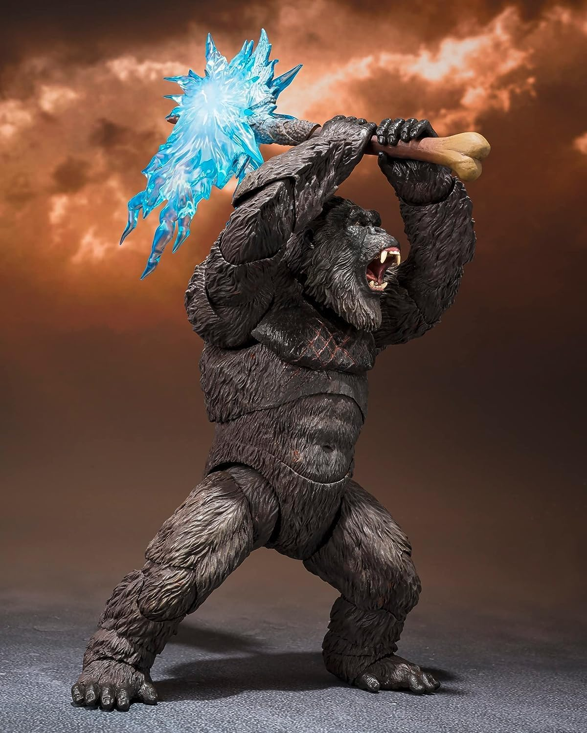 TAMASHII NATIONS - Godzilla Vs Kong 2021 - Kong - Event Exclusive Color Edition, Bandai Spirits S.H.Monsterarts Figure image number 3