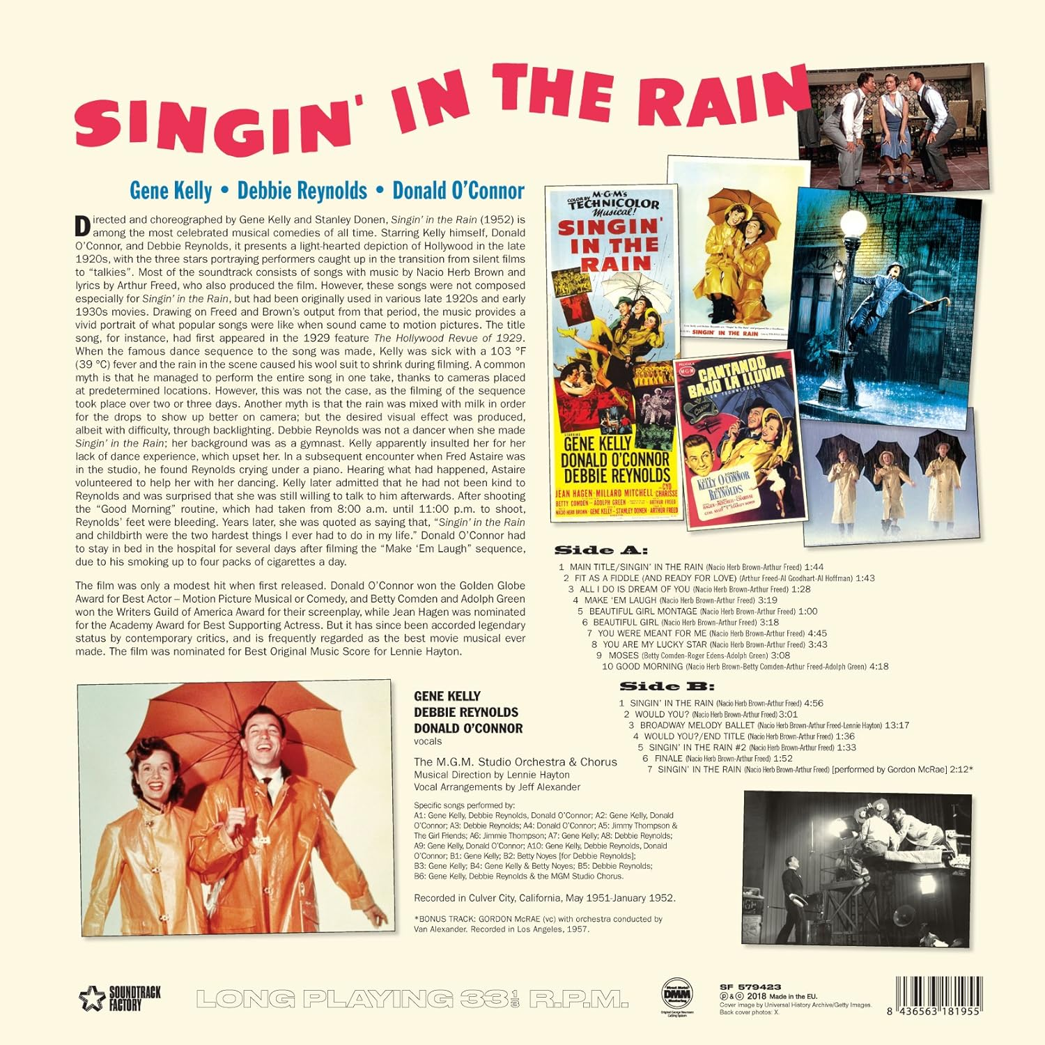 Singin' in the Rain (Original Motion Picture Soundtrack)