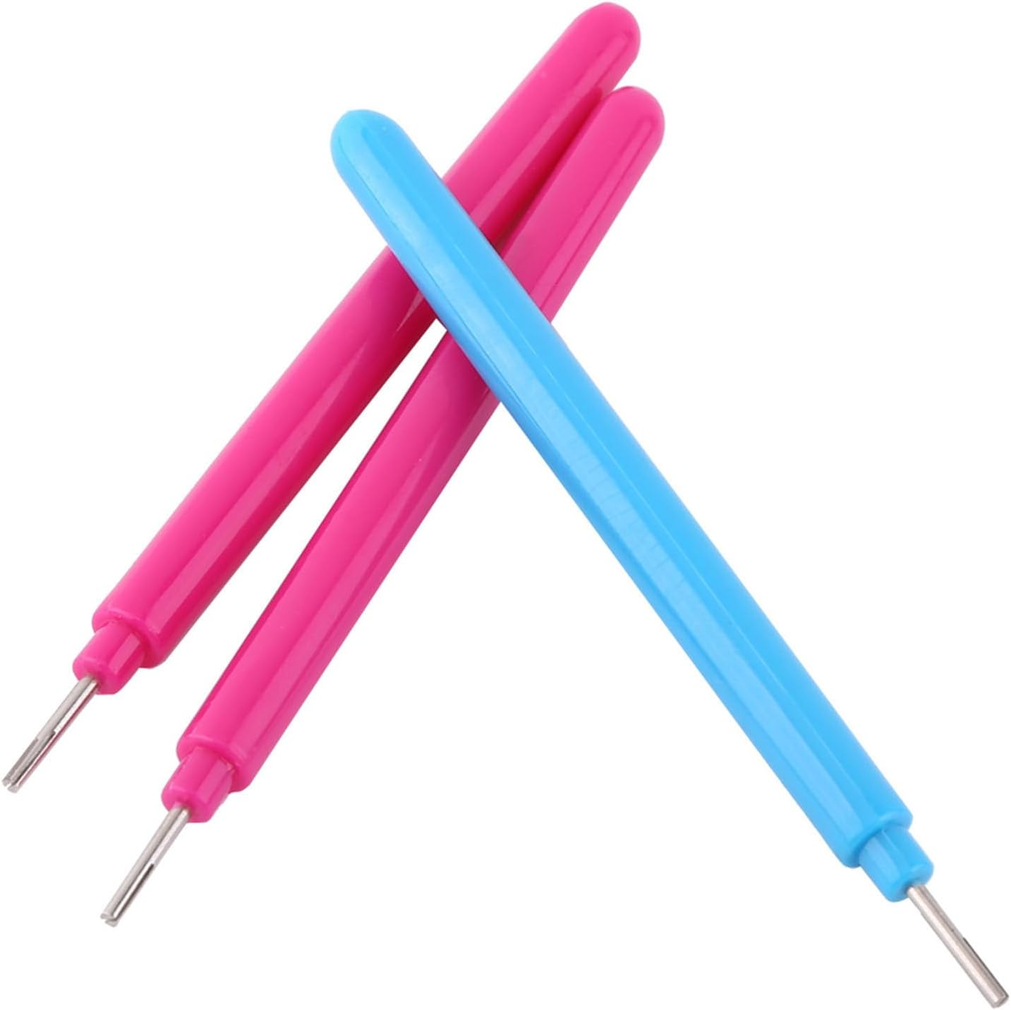 Rolling Paper Quilling Tools 10Pcs Plastic Paper Quilling Kit for Art Craft DIY 4.2Inch image number 4