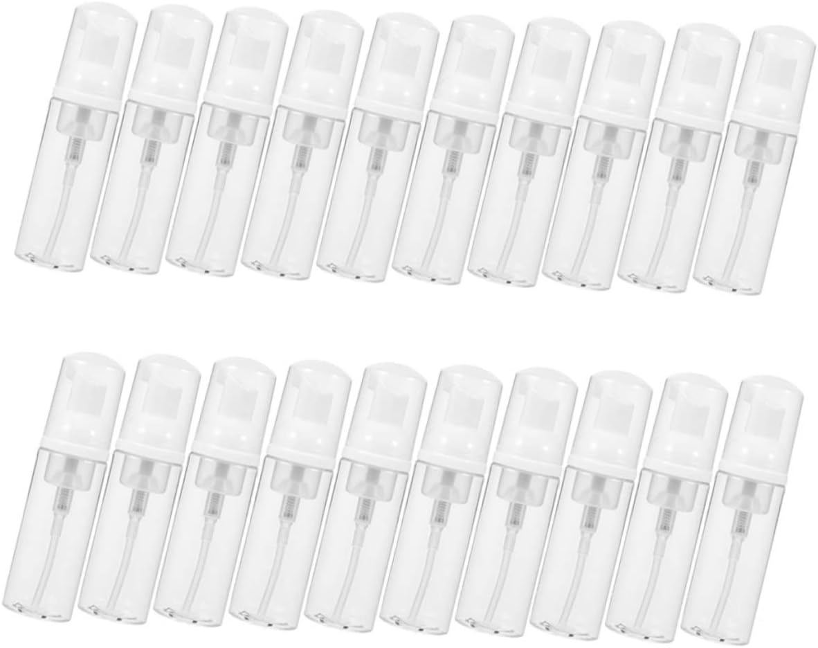 UTHCLO 20Pcs Mousse Bottle Reusable Soap Dispenser Foaming Hand Soap Dispenser Soap Dispenser Bathroom Foam Hand Soap Dispenser Foaming Bottle Foaming Soap Pump Foam Bottles Hand Bottles image number 6