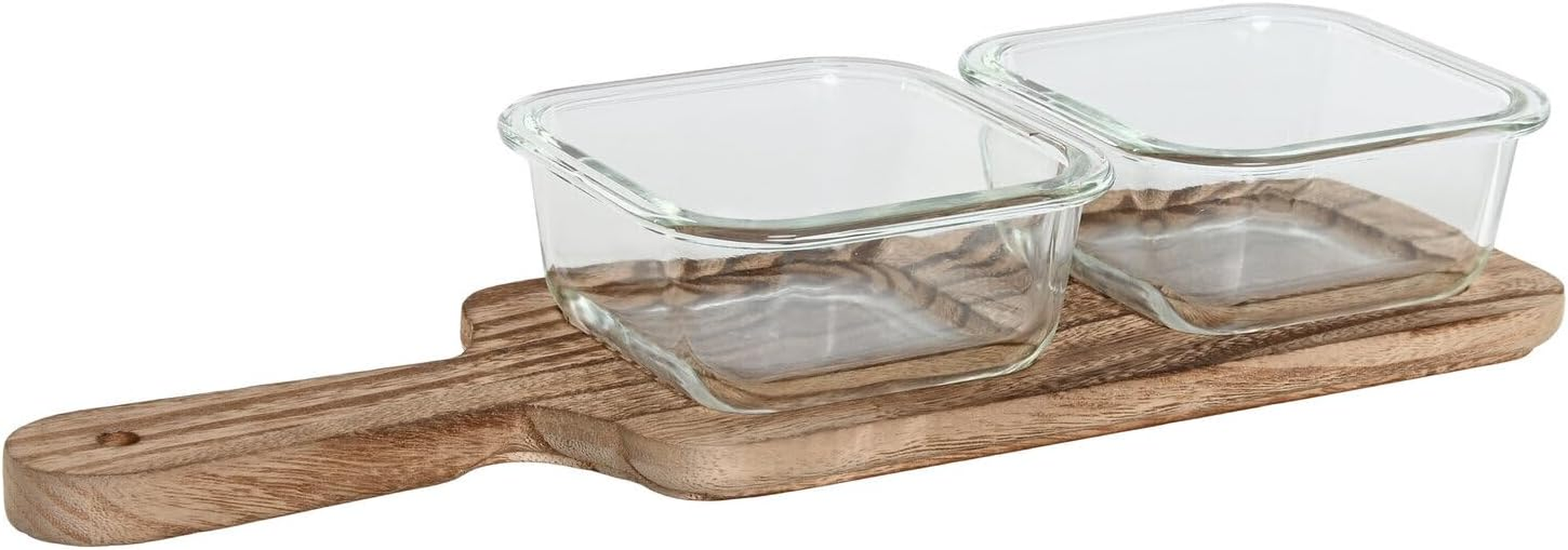 Tabla Aperitivo Set of 3 Crystal 36 X 11 X 6 320 Ml image number 1