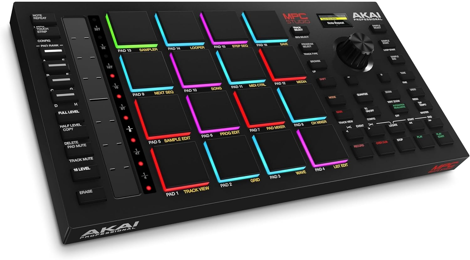 Akai Professional MPC Studio - MIDI Controller Beat Maker with 16 Velocity Sensitive RGB Pads, MPC Software, Assignable Touch Strip & LCD Display image number 5