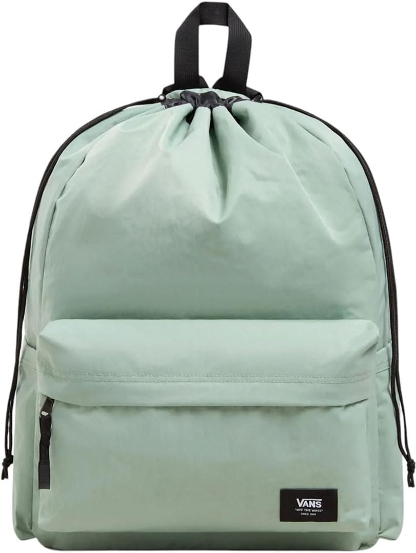 Vans Bag Old School Cinch Backpack ICEBERG GREEN image number 3