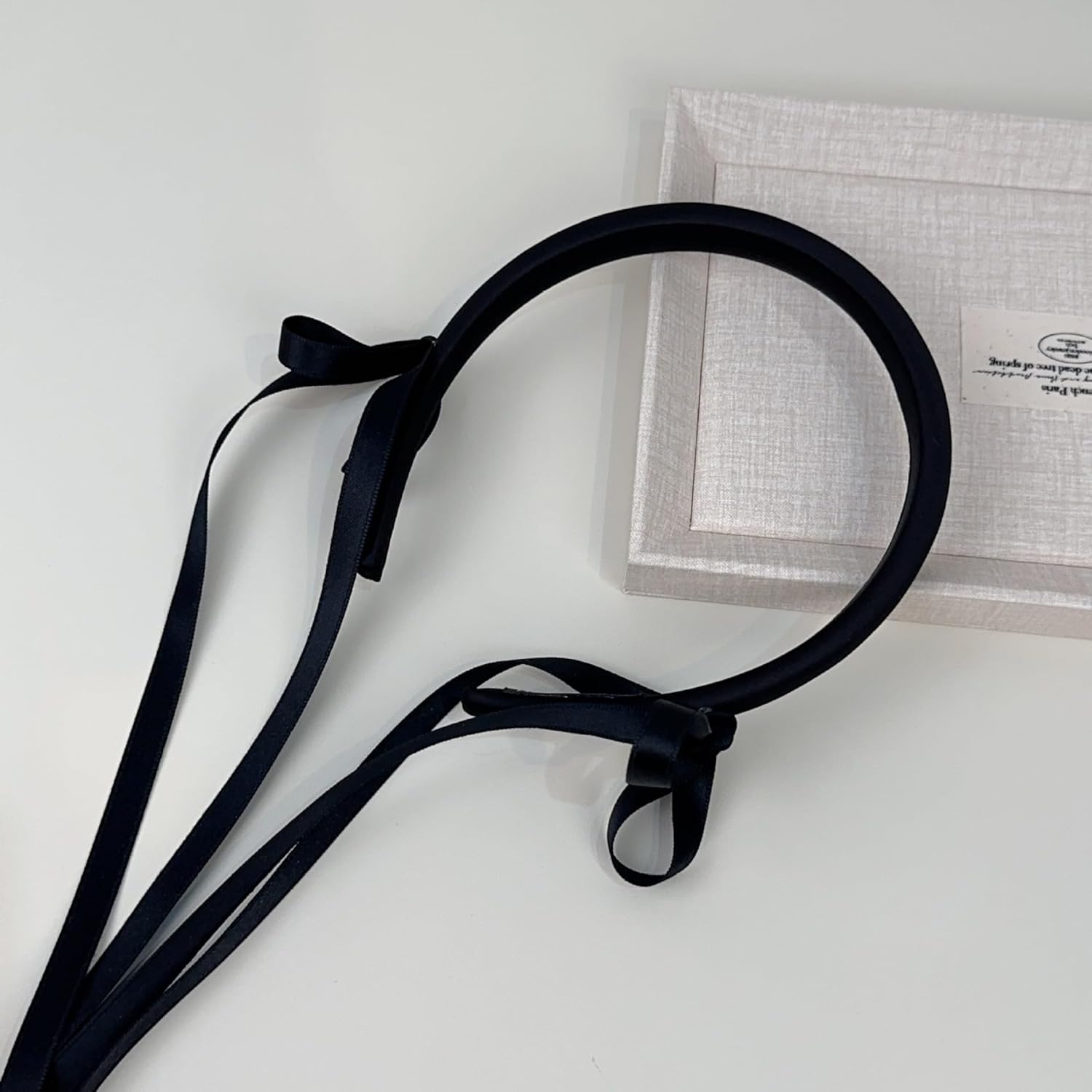 Headband, Hair Accessories for Women, Girls, Bride, Fashion Flower Girl Headbands, Hair Band Headpiece with Tassels (Black) image number 3