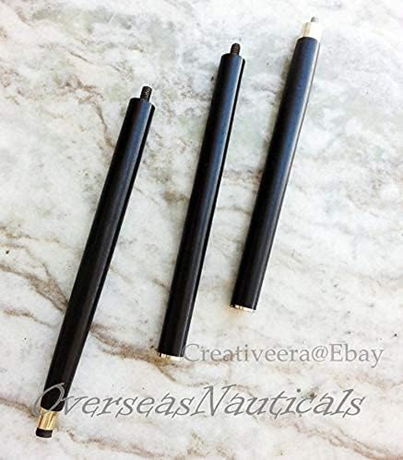 Antique Brass Walking Stick Deluxe Cane Beautiful Silver Handle for Men and Women Gift, 37''''